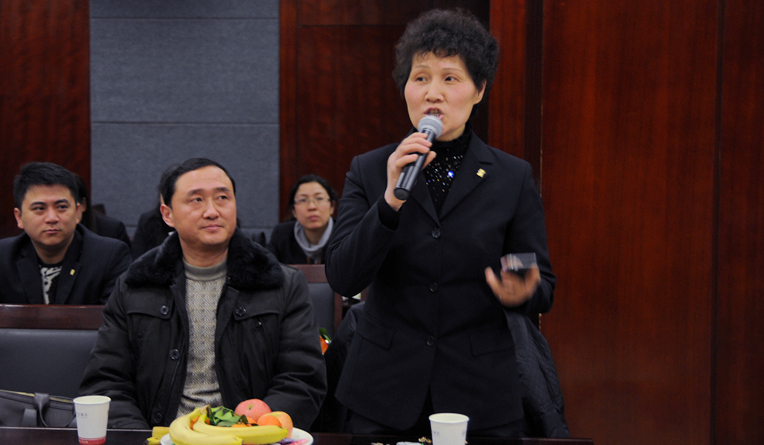 華億集團工會主席劉先蘭恭賀新年