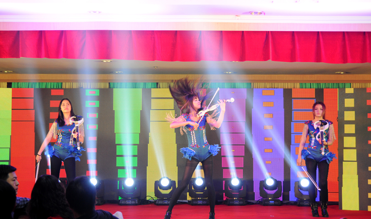 動(dòng)感的小提琴表演