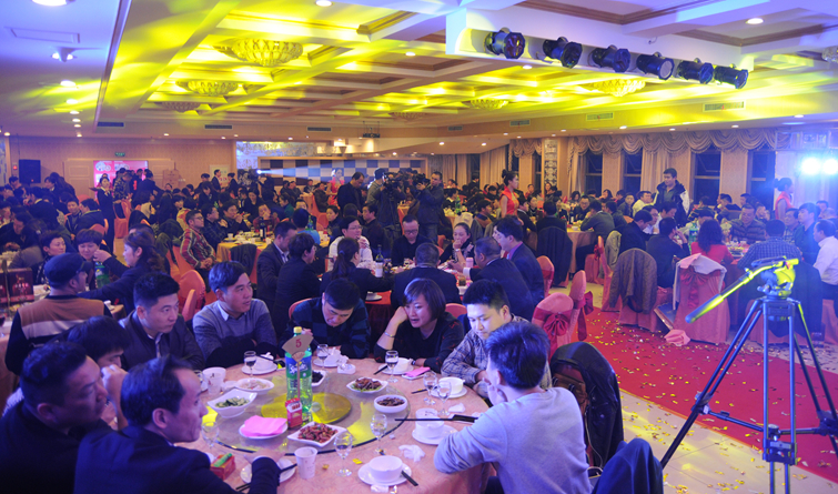 品牌發(fā)布盛典現(xiàn)場(chǎng)賓朋滿座