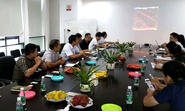 華億電商團隊在云猴網總部考察交流