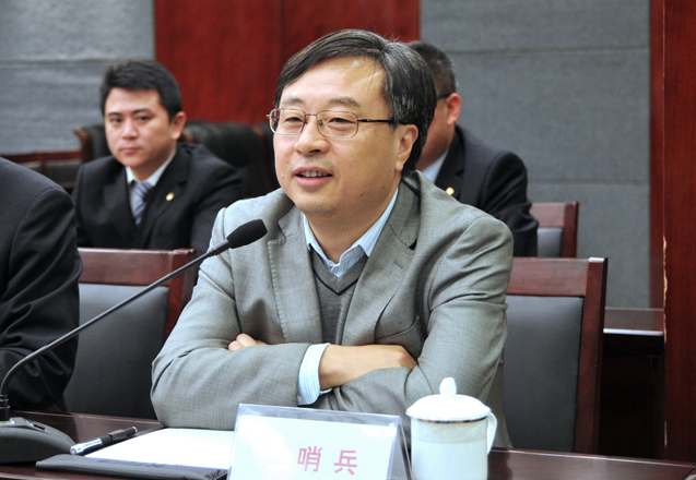 蕪湖市委常委、副市長曹哨兵對三方的戰略合作表示祝賀