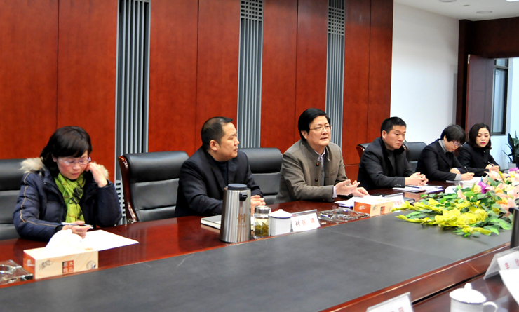 陳愛國書記代表黨委匯報集團黨建工作