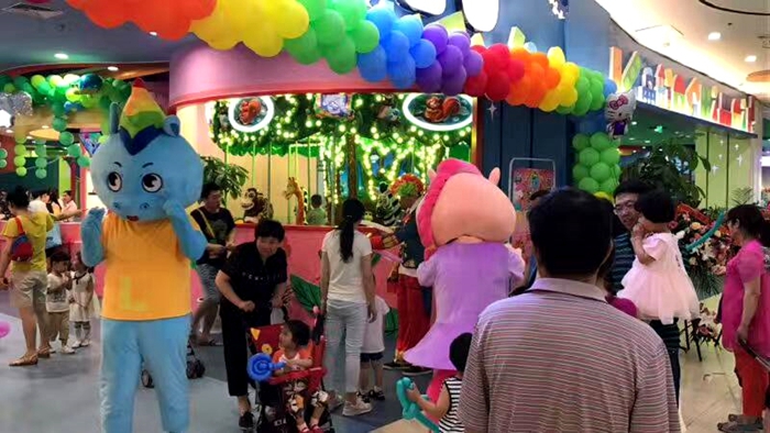 小馬王國滁州店開業(yè)人氣火爆