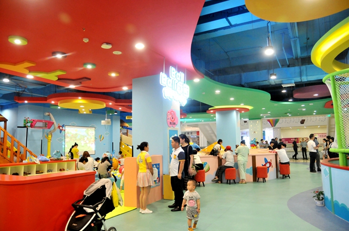 小馬王國滁州店內景