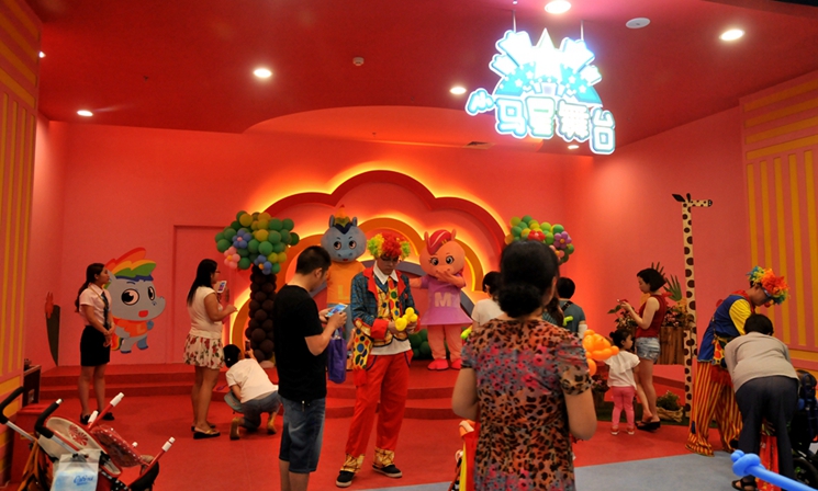 小馬王國滁州店內景