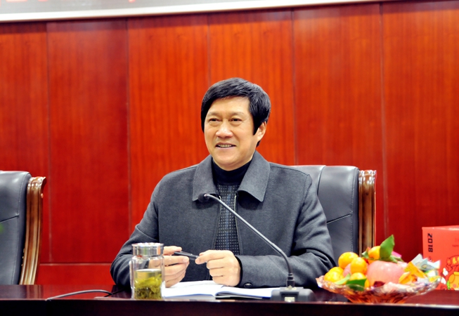 項義水董事長發表重要講話