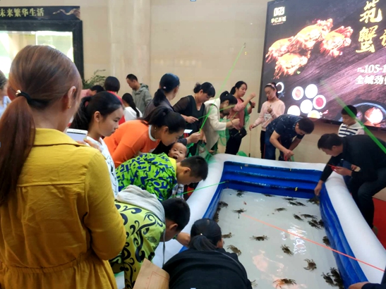 南陵華億新城開展國慶趣味營銷活動