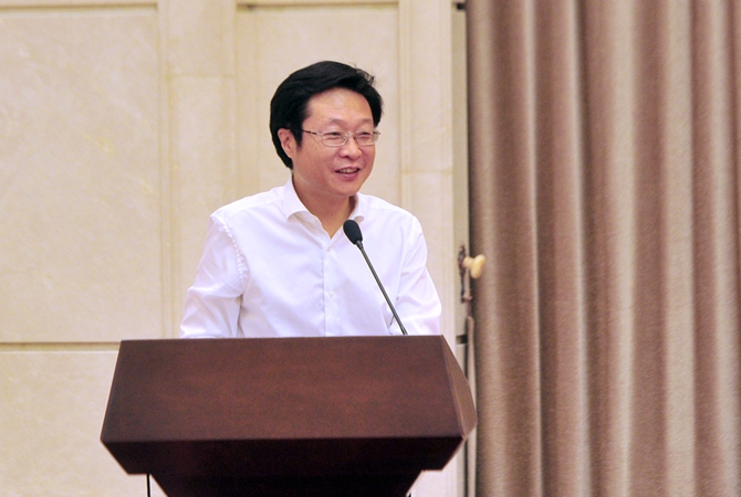 蕪湖市委書記潘朝暉講話