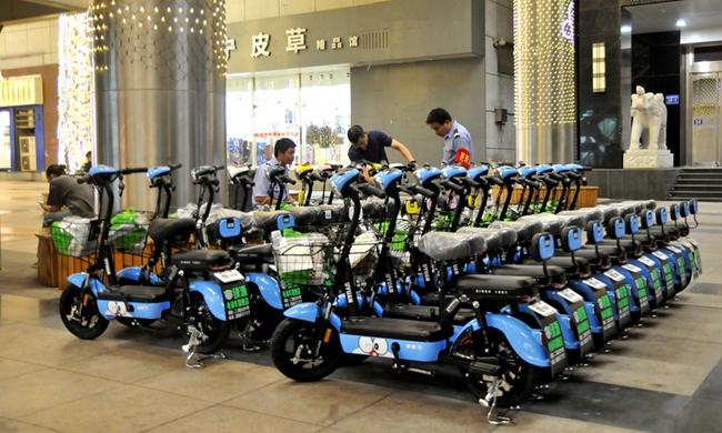 大搶節(jié)活動獎品——電動車